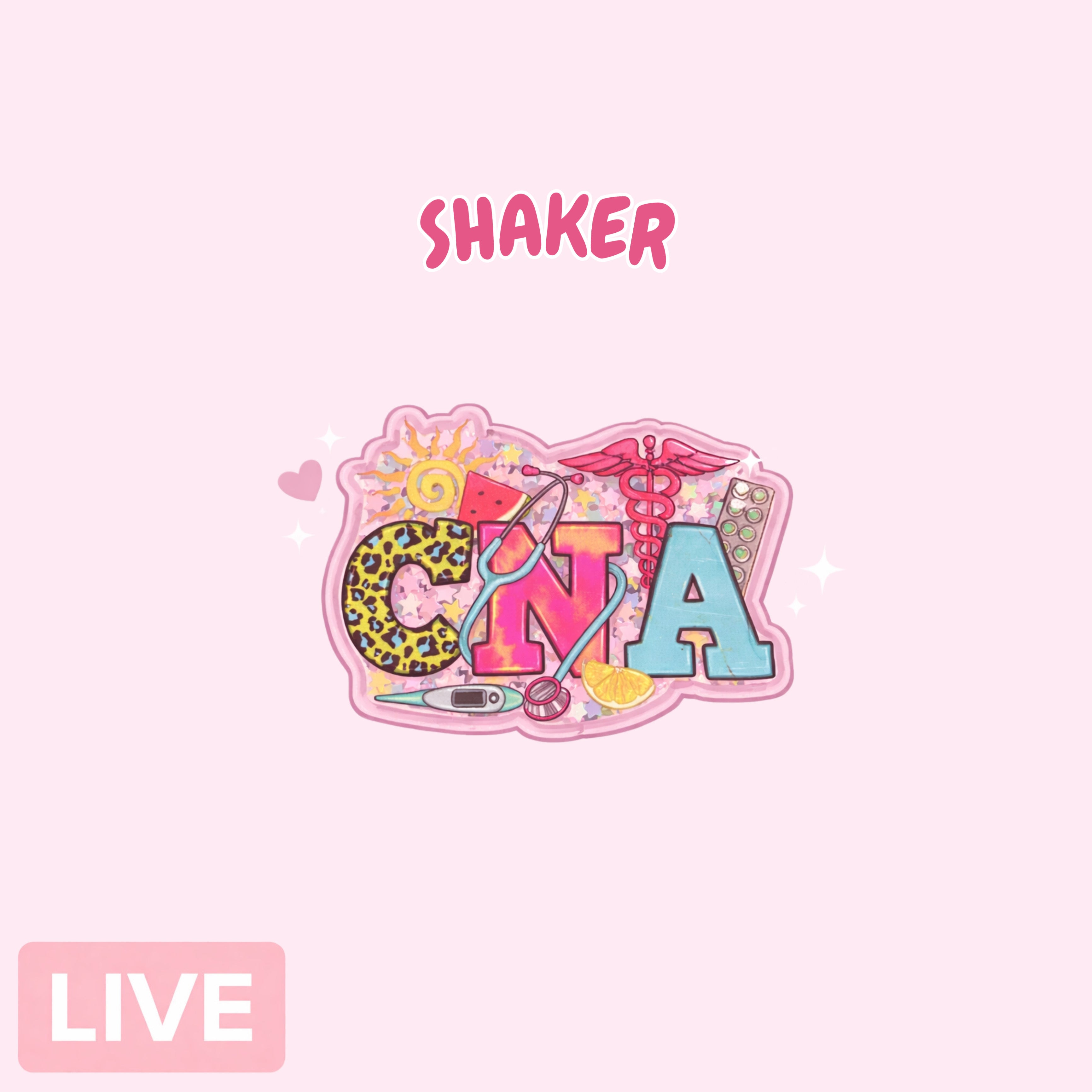 Acrylic Pin - Live Claim Only