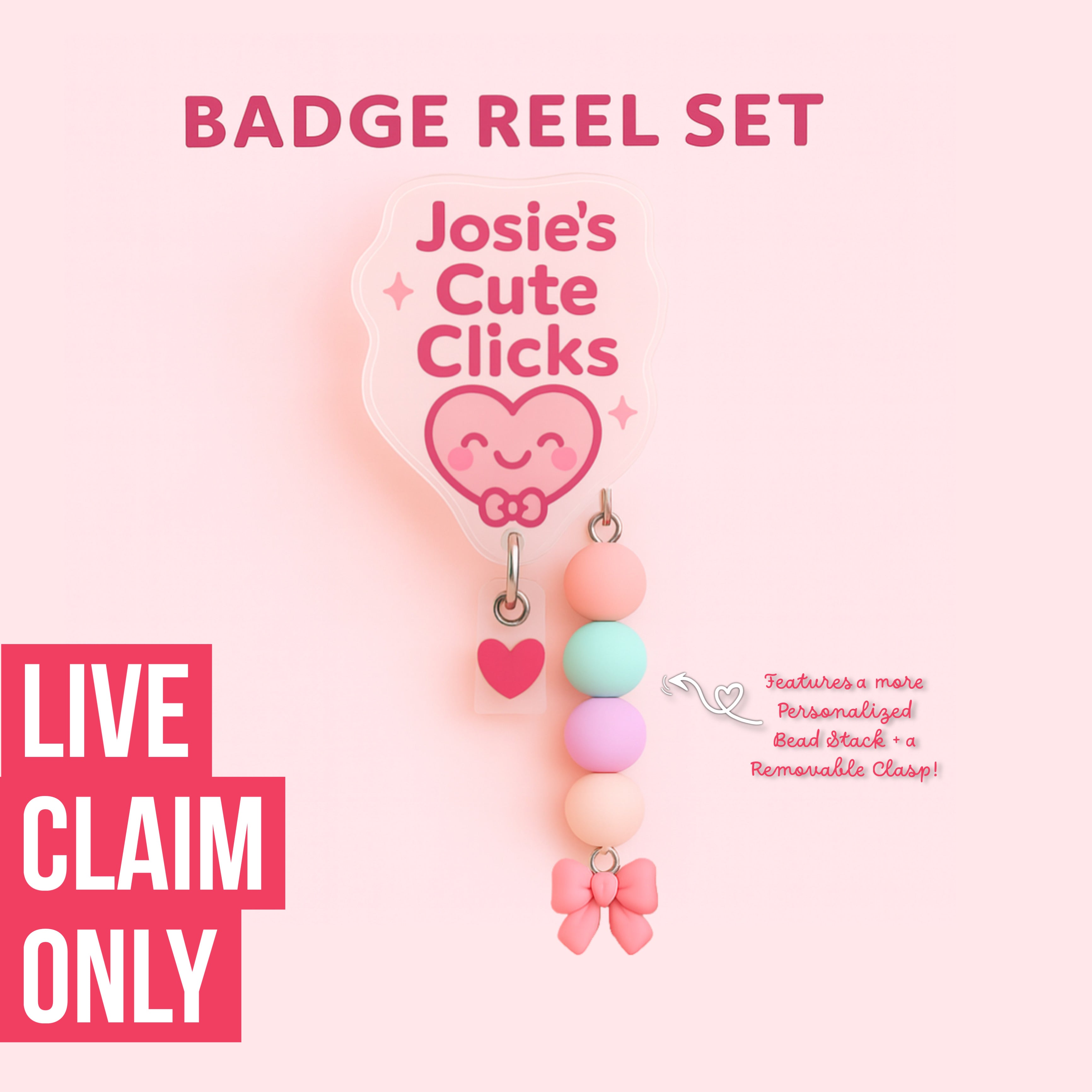 Badge Reel Set - Live Claim ONLY