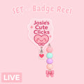 Badge Reel Set - Live Claim Only