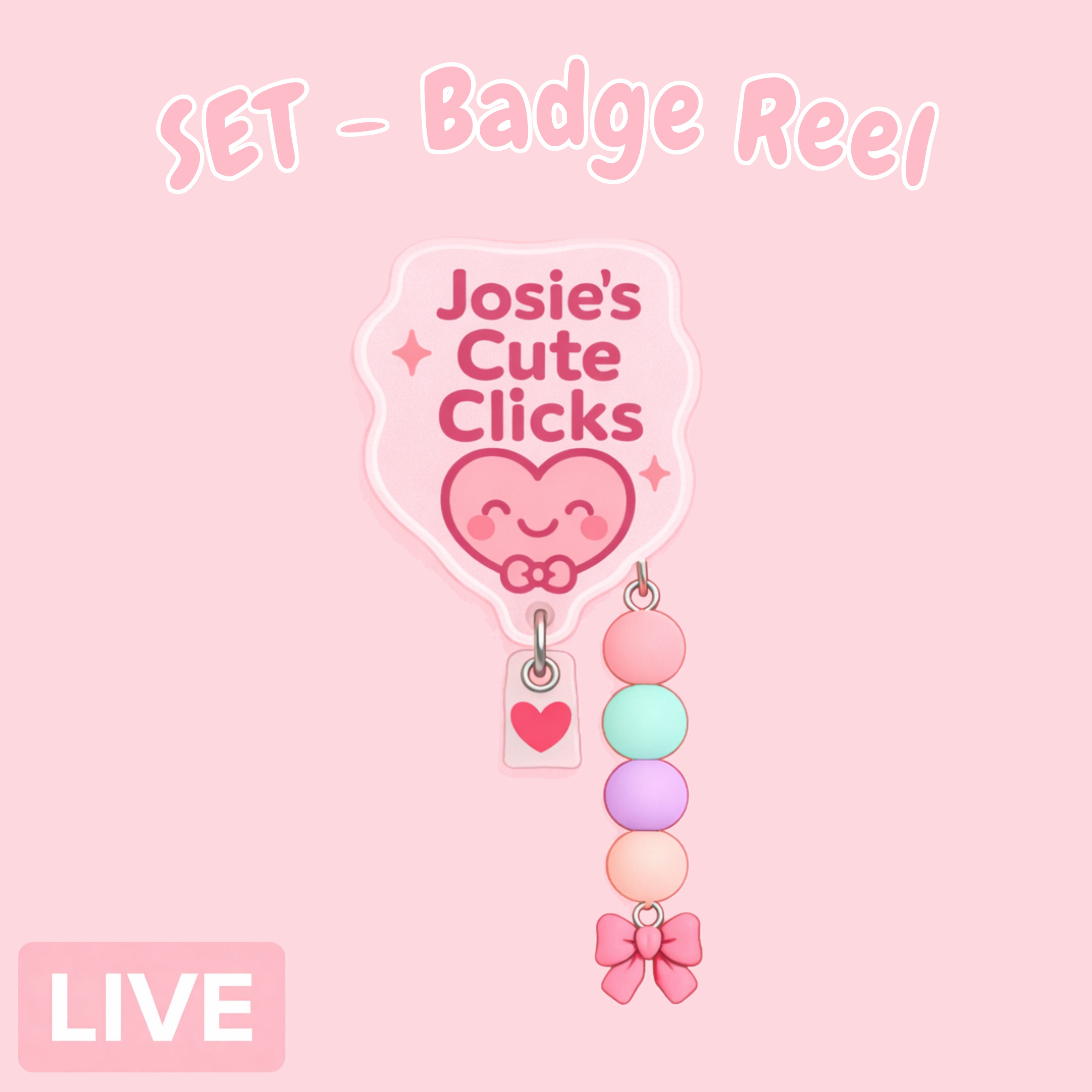Badge Reel Set - Live Claim Only