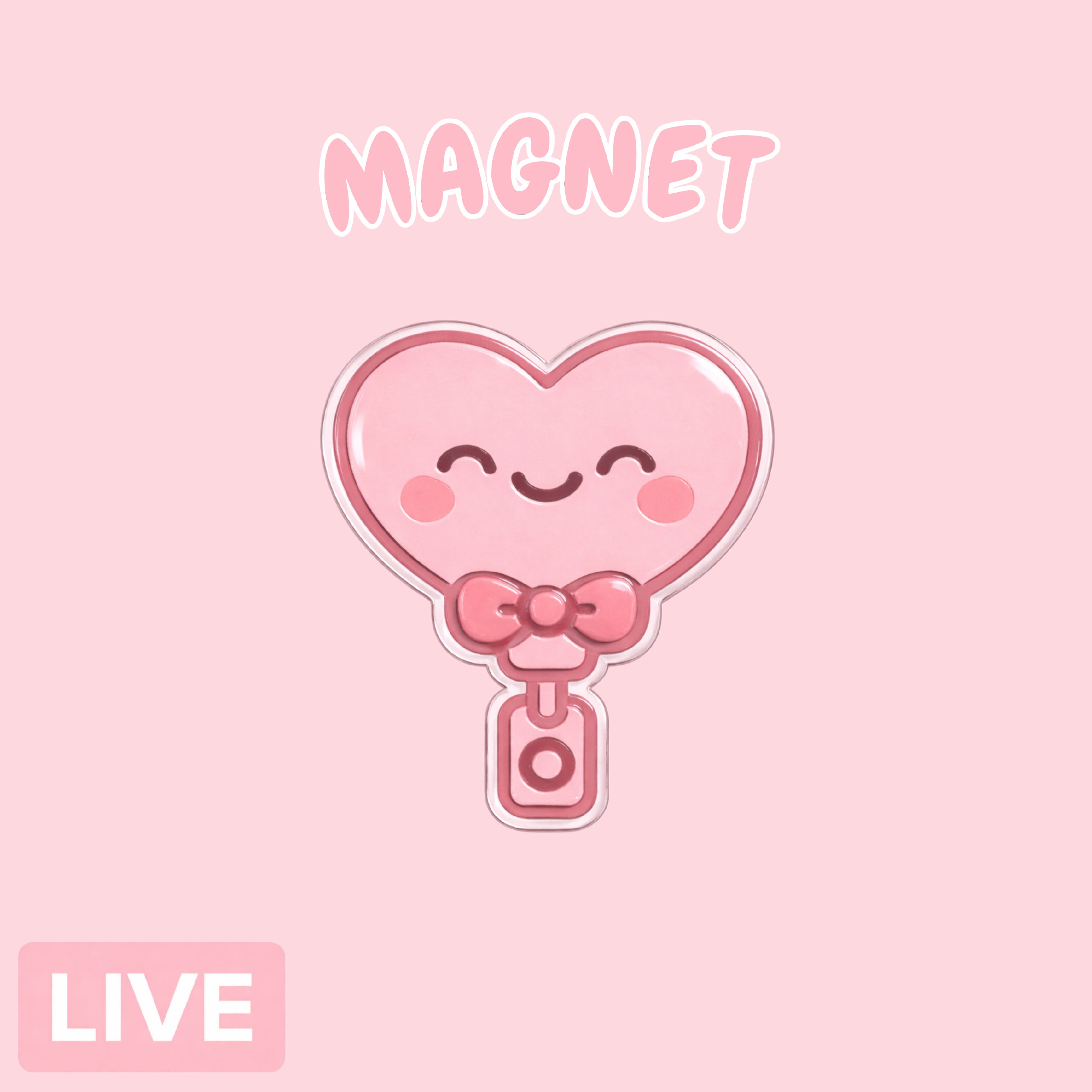 Acrylic Magnet - Live Claim Only