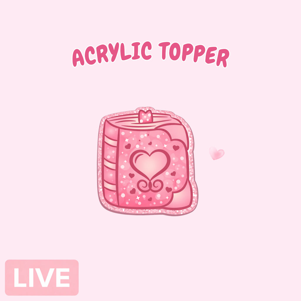 Acrylic Topper - Live Claim Only