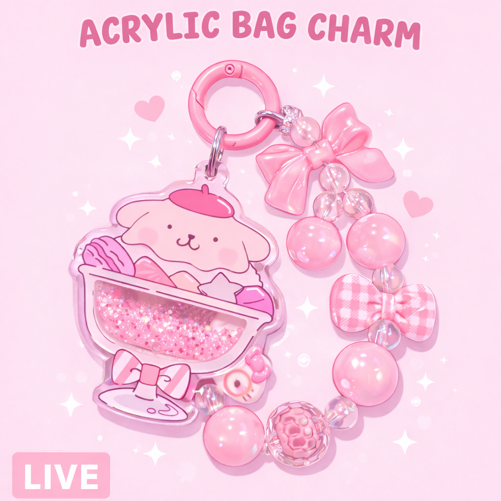 Bag Charm - Live Claim