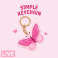 Simple Keychain - Live Claim Only